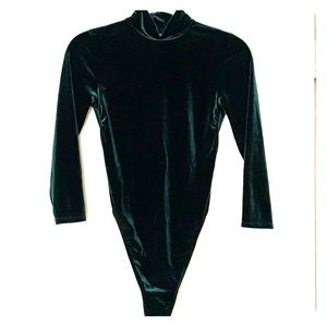 Velvet bodysuit